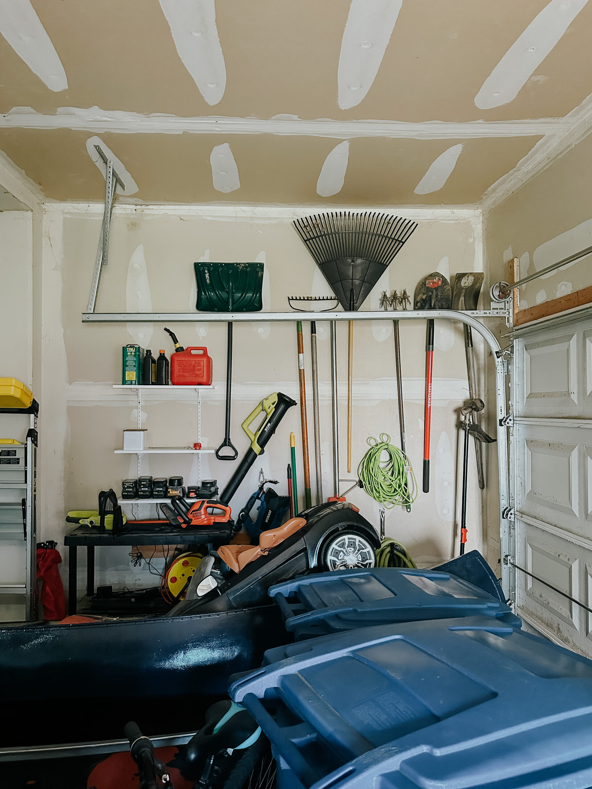 budget garage organization