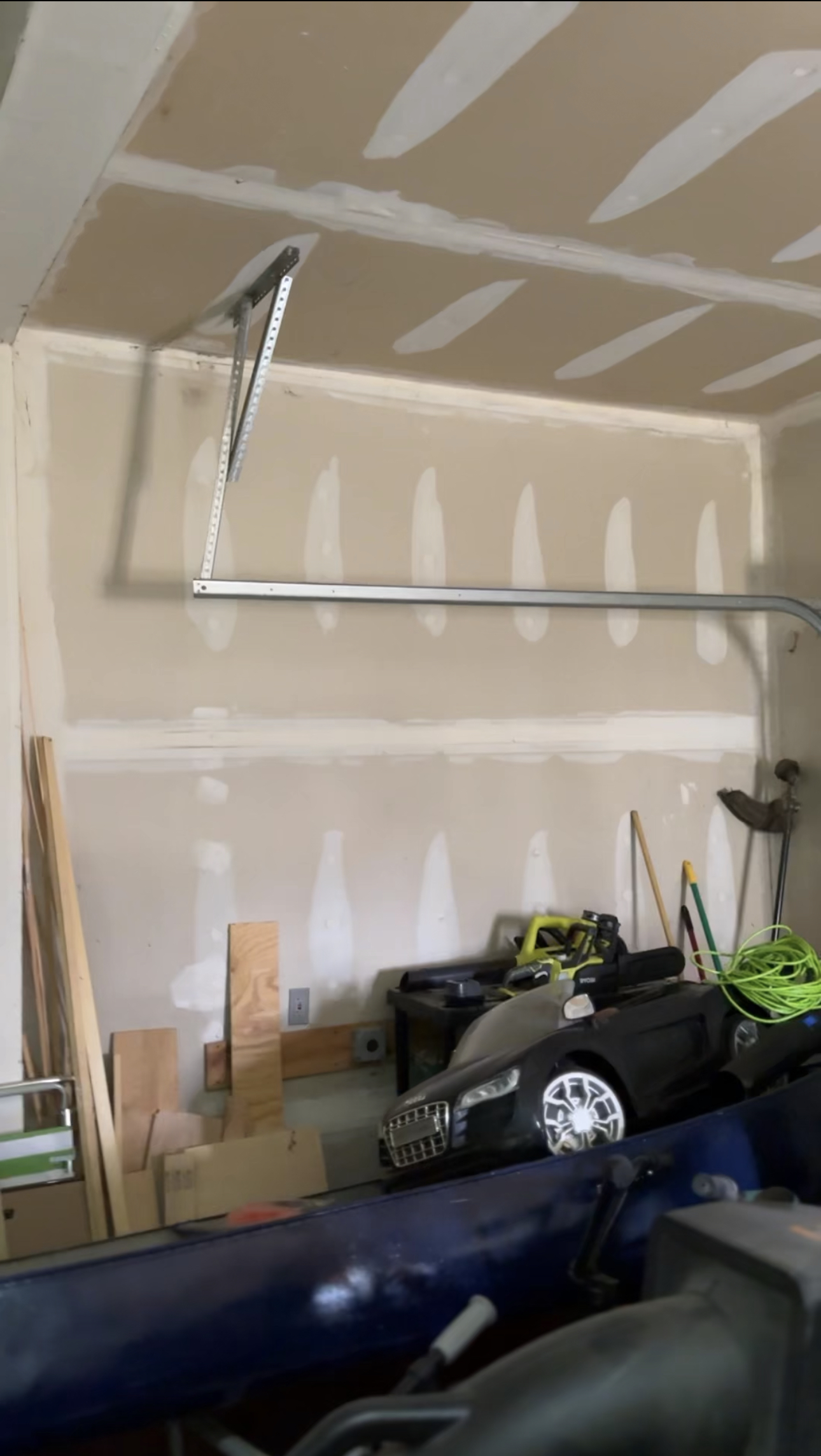 Budget garage organization